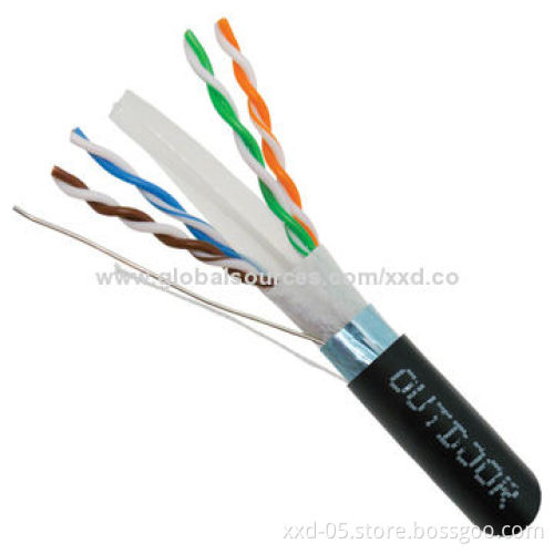 305m 4 Pairs 23/24/26AWG UTP/FTP/SFTP CAT6 LAN Cable Factory